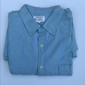 J.Crew - Vintage Oxford Button-Up - Blue Stripes